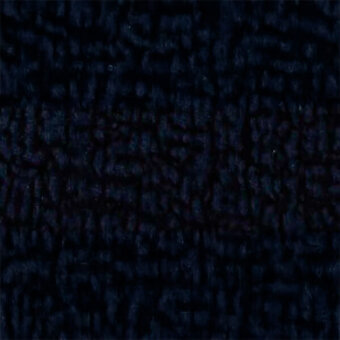 Dark blue woven fabric texture with raised horizontal ridges, displaying a scale-like pattern and subtle sheen; labeled “egoitaliano” fabric sample.